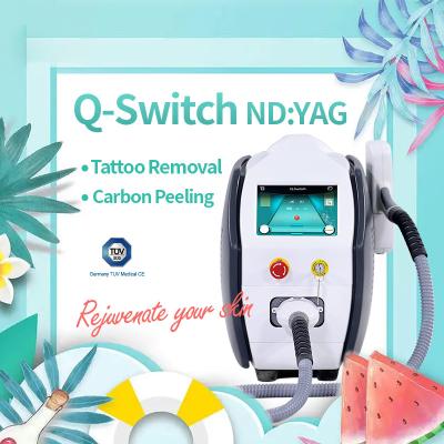 China OEM Yag Laser Tattoo Removal Pigmentation Removal Nanosecond for sale