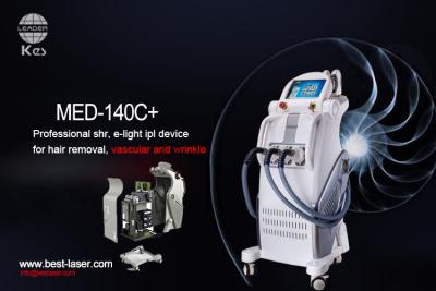 China Pijnloos Laseripl Schoonheidsmateriaal SHR 650nm - 950nm-de Verwijderingsmachine van het Gezichtshaar Te koop
