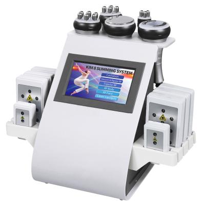 China 1 Mhz 40khz Laser Lipo en Cavitatie Machine Cellulitis Reductie Te koop