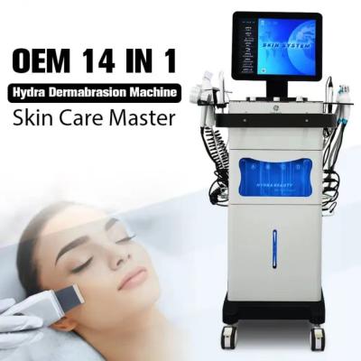 China Spa ISO 13485 Oxygen Facial Machine Hydrafacial H2o2 With Dome for sale