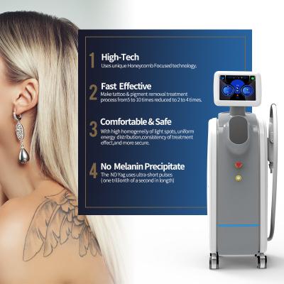 China Ce FDA Laser Tattoo Removal Equipment 1064nm 532nm 755nm for sale