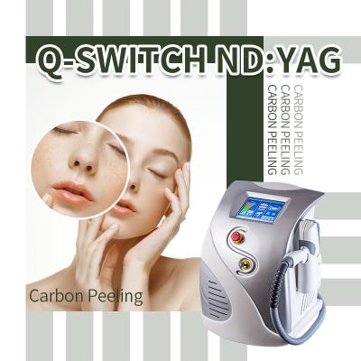 China Eliminación de tatuajes LCD Q Switch Pico Nd Yag Laser Carbon Laser Máquina facial en venta