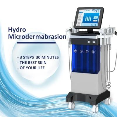 China Wrinkle Remover Hydrafacial Water Dermabrasion Machine 14 En 1 for sale