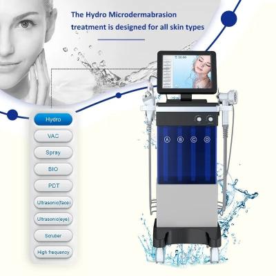 Китай 1.5Mhz Aqua Peel Machine Вертикальная машина для дермабразии Hydrafacial продается