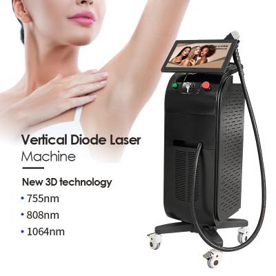 China Soprano Titanium 808nm Diode Laser Machine With 12*20mm 12*35mm Spot Size for sale