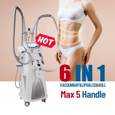 China 6 In 1 Vacuum Cavitation Slimming Machine Continuous Working For Body Shaping for sale