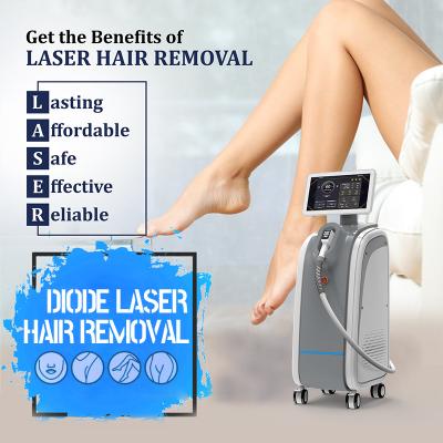 China Pain Free Hair Removal Treatment 808 nm Laser Hair Removal Machine for sale