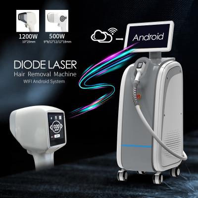 Cina 808nm diodo permanente laser depilazione macchina senza dolore uso in salone in vendita