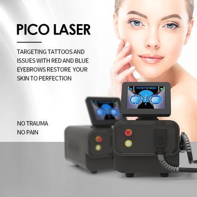 China Q Switch Laser Tattoo Entfernung Maschine 1064 532nm ND YAG Laser zu verkaufen