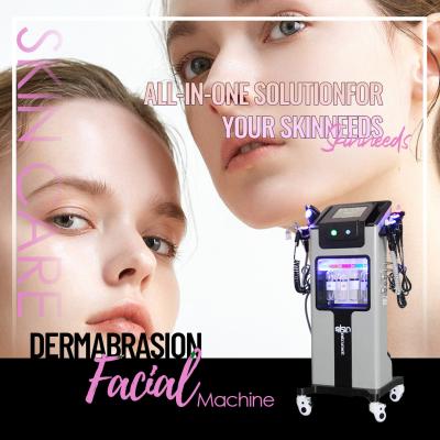 China Black Pearl 10 In 1 Hydrafacial Machine With Vaccum Rf Face Massage For Salons for sale