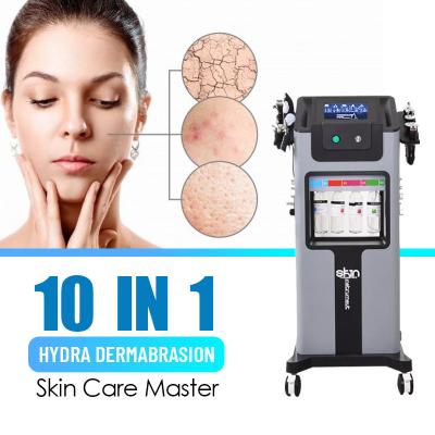 중국 250w Professional Skincare Jet Peel Facial Machine With 10 In 1 Hydra 판매용