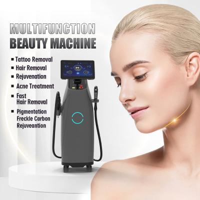 China Multi máquina/equipamento funcionais da remoção do cabelo do laser do salão de beleza 2 In1 para a fêmea à venda