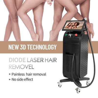 China Versatile 1200w Diode Laser Hair Removal Equipment With Lcd Touch Screen for sale