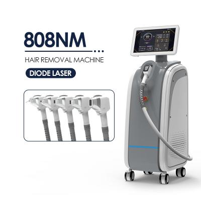 China Permanent Painless Hair Removal Diode Laser Hair Removal Machine for 110-240V Wide Voltage for sale