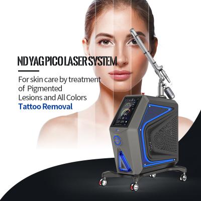 China Pico Q Switched Nd Yag Laser Coffee Spot Removal Spot Size Adjustable  Machine for sale