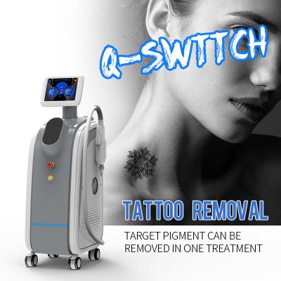 China 1064nm 532nm Q Switched ND YAG Laser Machine For Pigmentation Removal for sale