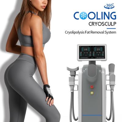China Cryolipolysis Machine Fat Freezing Slimming Machine 5 Handles 360 cryo fat reduction for sale