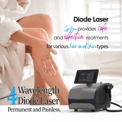 China Beauty Salon Touch Screen Diode Laser Hair Removal Machine 808nm for sale