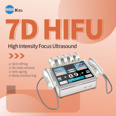 China Nicht chirurgische Behandlung der Verschönerungs-HIFU, vertikale Ultraschall-Verschönerungs-Maschinen-Energie 60W zu verkaufen