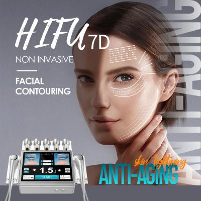 China 7D Hifu Facial Machine Tecnología avanzada para tratamientos superiores de cara y cuerpo en venta