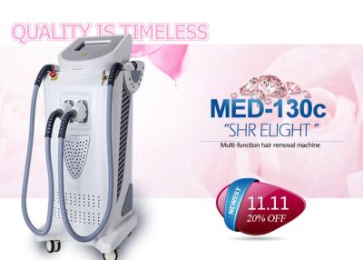China SSR + SHR Hair Removal Machine White Skin Beauty Device with LCD Touch Screen for sale