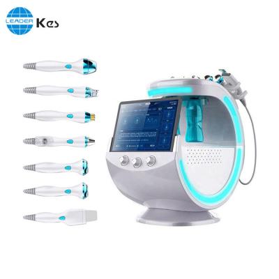 China Ice Blue Rf Oxygen Water Peeling FDA Hydra Dermabrasion Facial Machine for sale