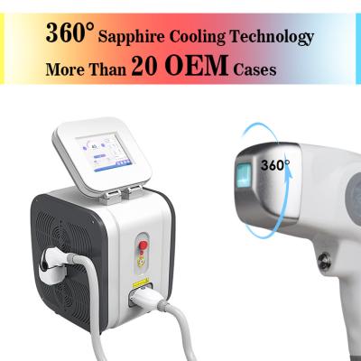 China Xenon Lamp Painless Diode Laser Hair Removal Machine 808nm for sale