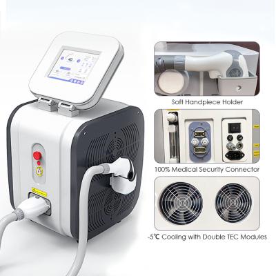 China Triple Wavelength Lcd Diode Laser Hair Removal Machine 755 808 1064 for sale