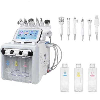 China Akne-Behandlungs-Sauerstoff-Gesichtsmaschine 7 der Hydra-H2o2 in 1 Cer zu verkaufen