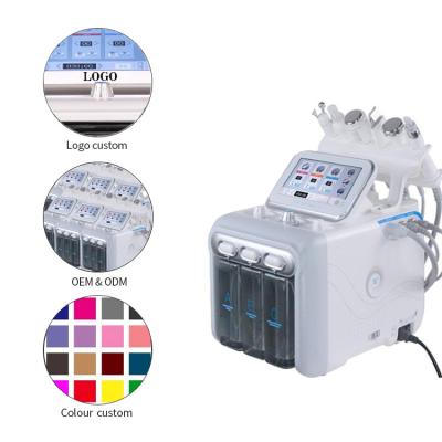China Acne Treatment 1.5mhz Oxygen Facial Machine 7 In 1 for sale
