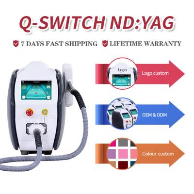 China Portable Professional Q Switch Laser Brown Spots for sale