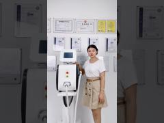 Electric ND YAD  Diode Laser Hair Removal Machine Triple Wave