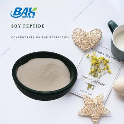 China Min 80% Peptide Protein Powder Soy Peptide Powder For Dietary Supplement for sale