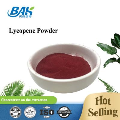 China 60 To 80 Mesh Tomato Lycopene Dark Red Powder 5% 10% 20% 50% 98% for sale