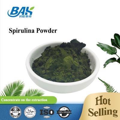 China 100% Organic Spirulina Capsule Food Supplement Dark Green Powder for sale