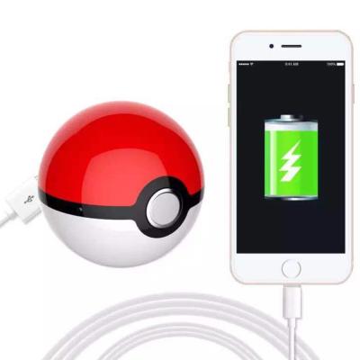 Chine La MAMAN USB Pokemon de POUSSÉE féerique de banque de puissance de boule vont boule Externe Batterie DE Händler de poussée de banque de puissance de LED à vendre