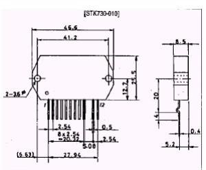 China Tipo módulo del interruptor del módulo de poder de IGBT STK795-518 de poder de FUJITSU IGBT del regulador de voltaje en venta