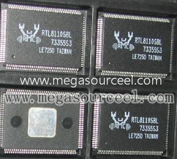 중국 RTL8110SBL-LF  --- REALTEK는 칩 힘 관리와 가진 빠른 이더네트 관제사를 골라냅니다 판매용