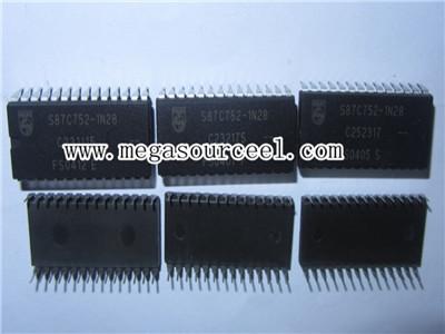 Chine Unité S87C751-6A28 -  de microcontrôleur de MCU - famille à 8 bits 2K/64 OTP/ROM, I2C, bas compte du microcontrôleur 80C51 de goupille à vendre
