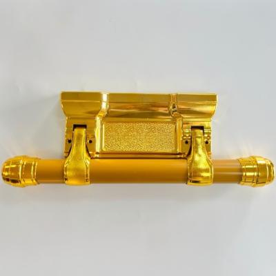 China Las manijas del ataúd de la caja de aleación de zinc son de color oro plateado PP ABS TX-J en venta