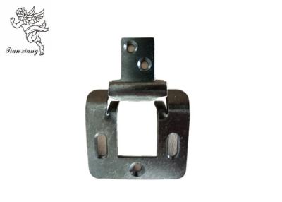 China Black Plating Casket Hardware Standard Size Coffin Hinges TX - A33 Iron Material for sale