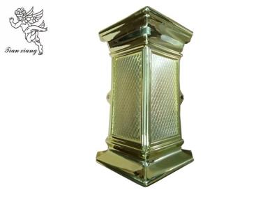 中国 棺のスイングハンドル 飾り 棺角 PP 素材 黄金色 棺用品 販売のため