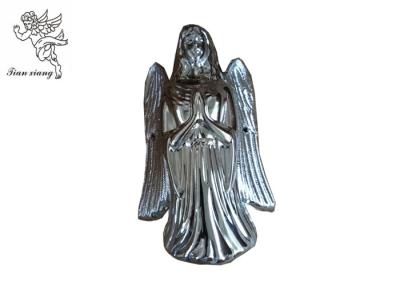 中国 銀製のめっきの小箱の付属品、PPの葬儀の棺は天使モデルを飾ります 販売のため