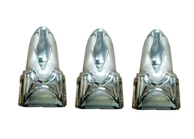 China Material plástico del hardware de plata del ataúd, accesorios del ataúd con las barras de hierro en venta