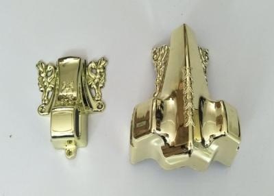 China Coffin Furniture Casket Corners Durable Gold , Silver , Copper Color for sale