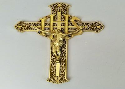 China 29×16cm PP Casket Crucifix For Coffin Lid Decorating for sale