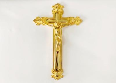 China Plastic Material Casket Crucifix For Coffin DecorationJesus 1# for sale