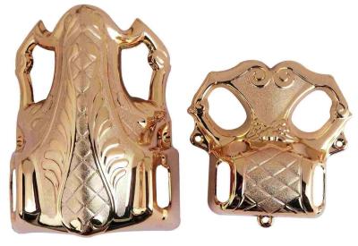 China Copper Silver Casket Accessories With Praying Hands Casket Hardware for sale