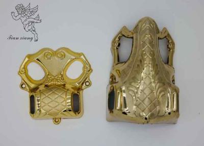 China Plastic Gold Parts Of The Casket Casket Corner Iron Tubes for sale