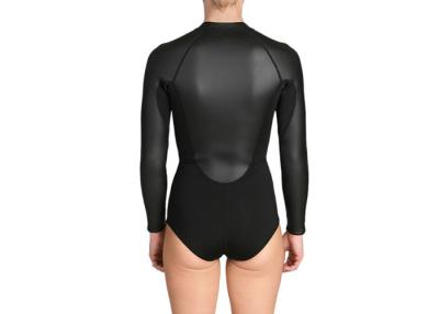 China Short One Piece Neoprene Swimsuit Smooth Skin Breathable Light Weight for sale